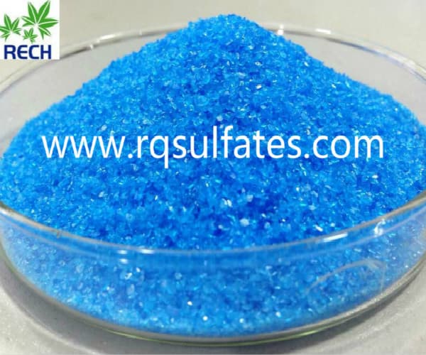 Cppper sulfate pentahydrate blue crystal powder for industry